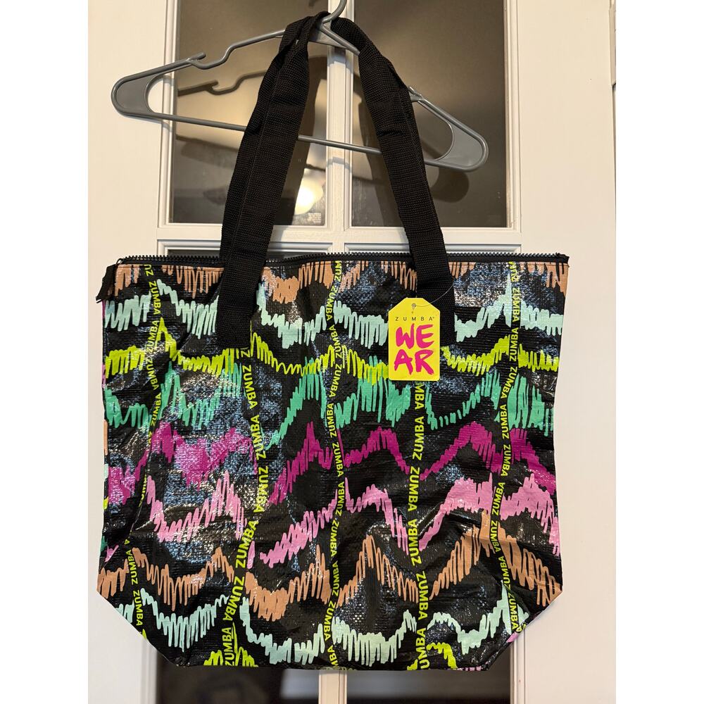 Zumba Transform Tote Bag – Multi Color NWT